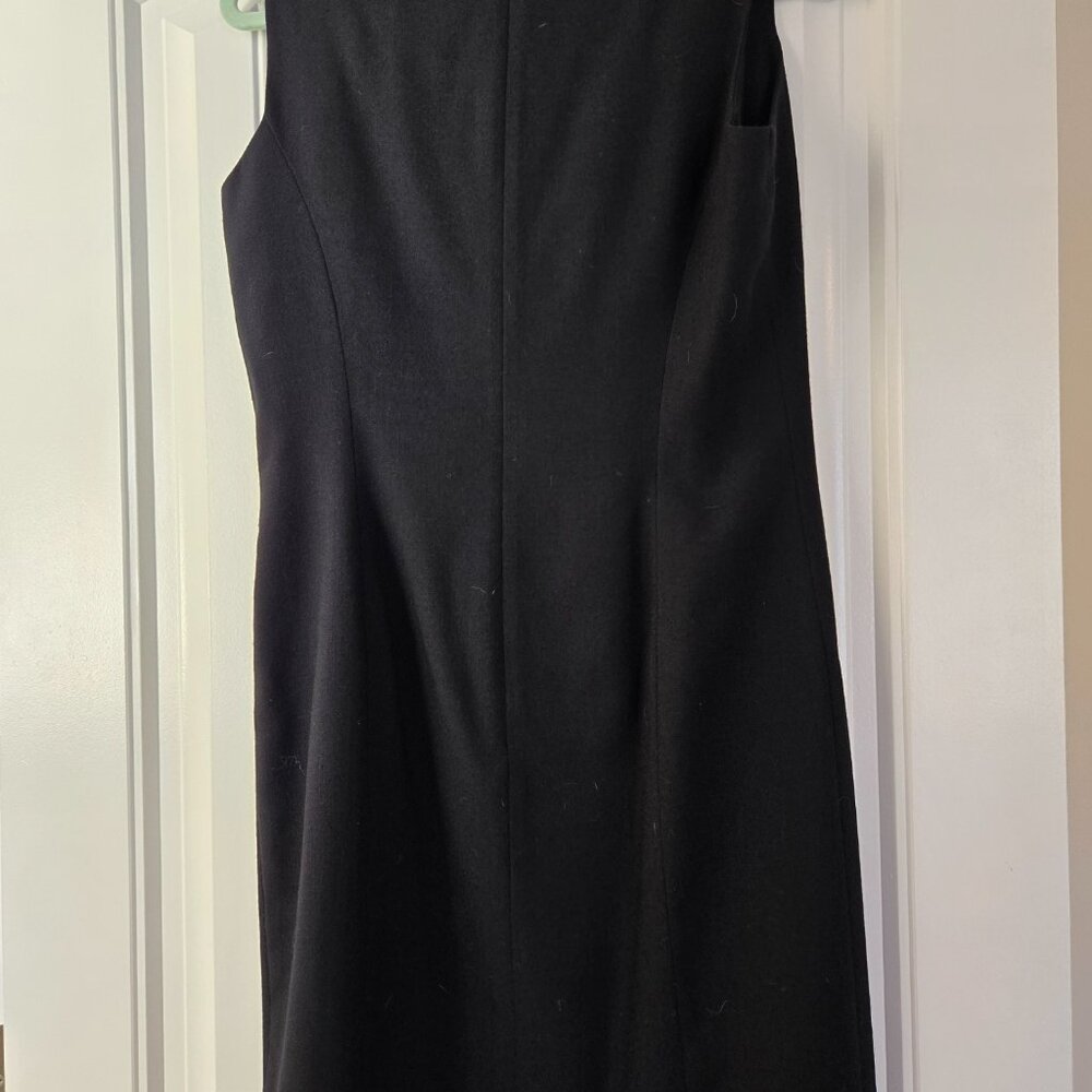 Black Sheath Dress, size 8 - Picture 2 of 3